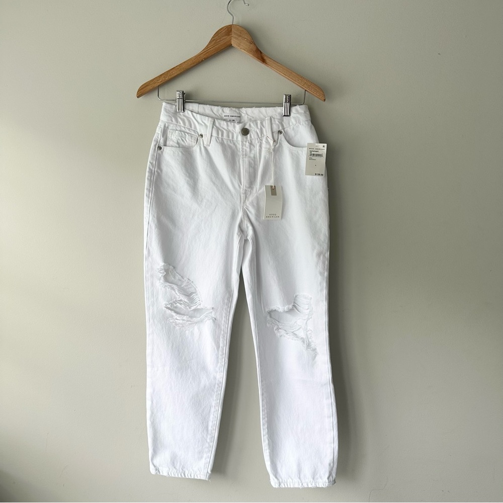 Good American Distressed Jeans